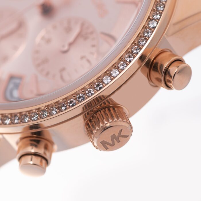 Michael Kors Ladies RITZ Rose Gold Watch - MK6357 - Image 4